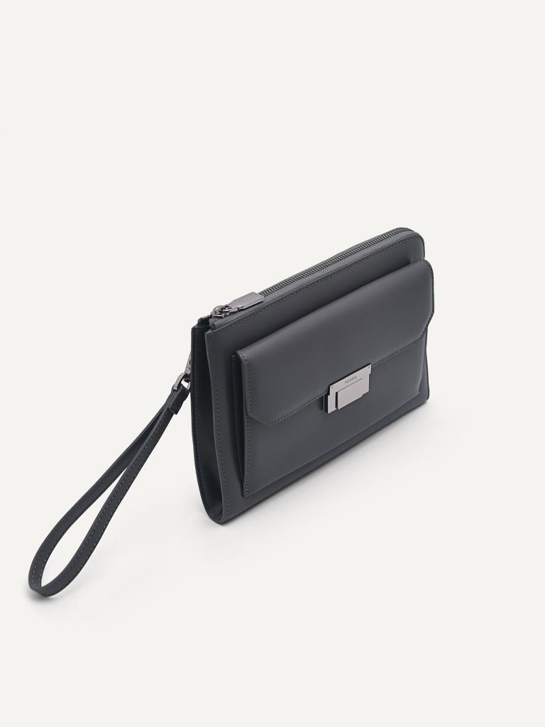 PEDROSHOES | Small Leather Clutch Bag